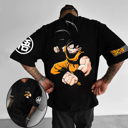 Unisex Anime Inspired Graphic Streetwear  T-shirt