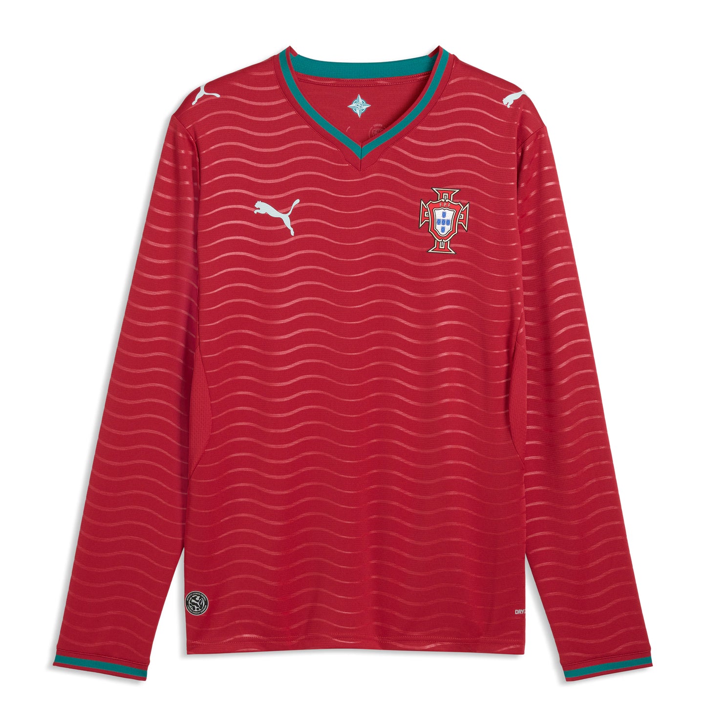 Portugal National Team 2026 Home Replica Long Sleeve Jersey - Red