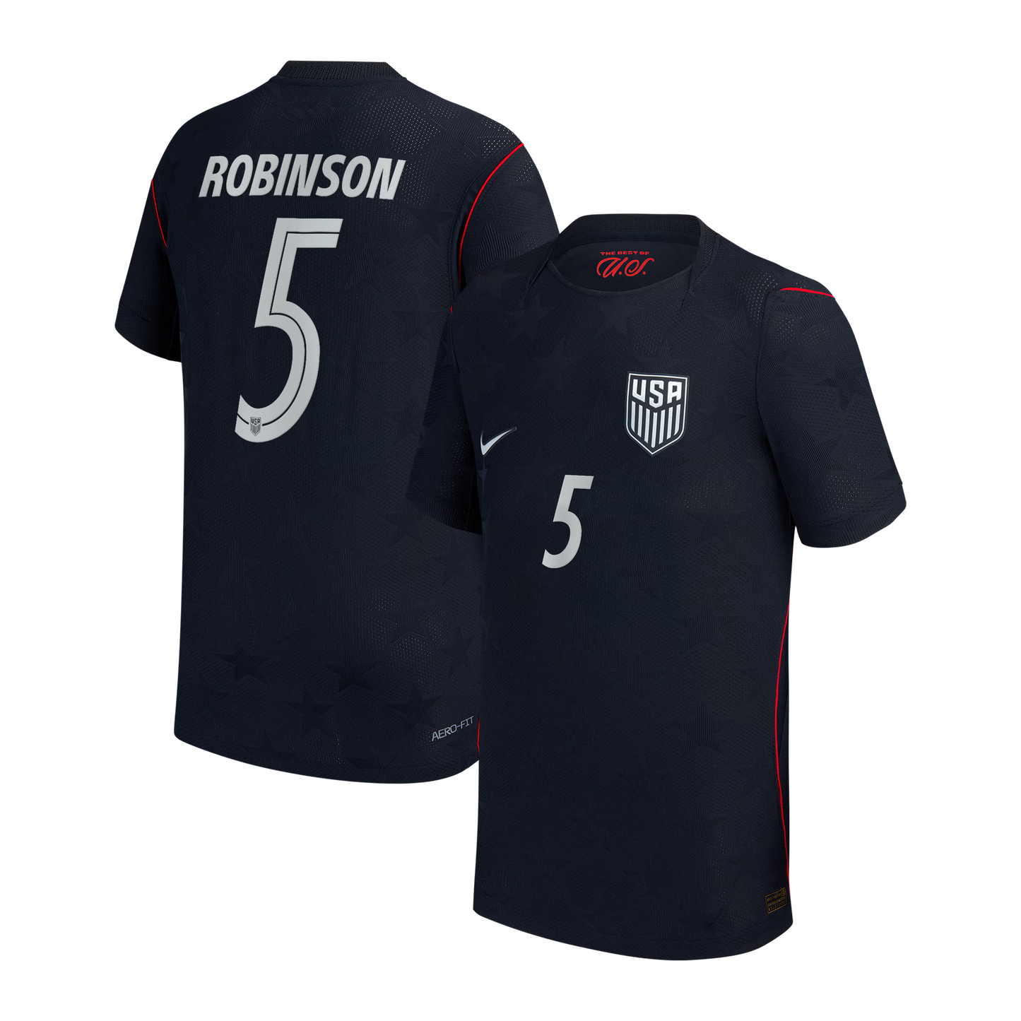 Antonee Robinson USMNT Youth 2026/27 Away Match Jersey - Blue