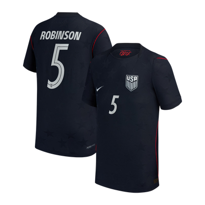 Antonee Robinson USMNT Youth 2026/27 Away Match Jersey - Blue