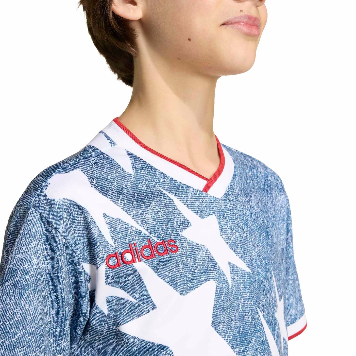 Youth  USA 1994 Denim Graphic Fashion Jersey - Blue