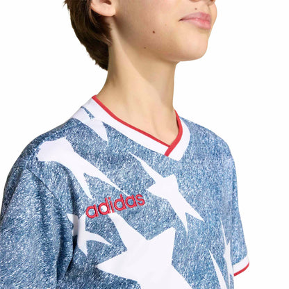 Youth  USA 1994 Denim Graphic Fashion Jersey - Blue