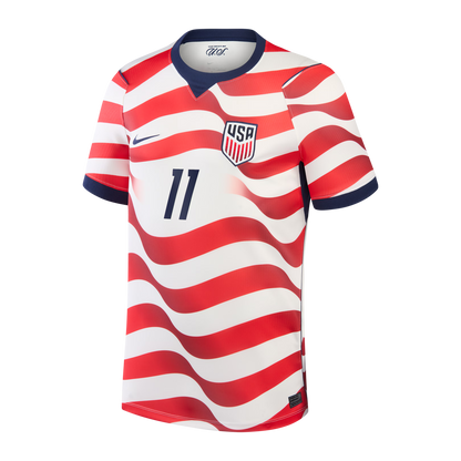 Brenden Aaronson USMNT 2026 Home Stadium Replica Jersey - White