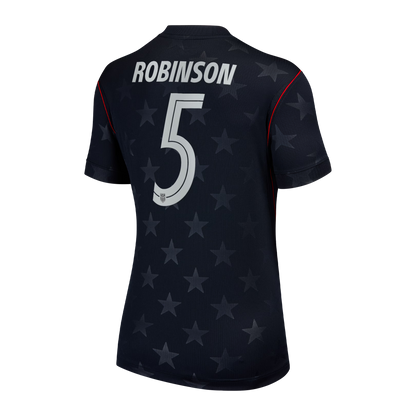Antonee Robinson USMNT Women's 2026/27 Away Stadium Replica Jersey - Blue