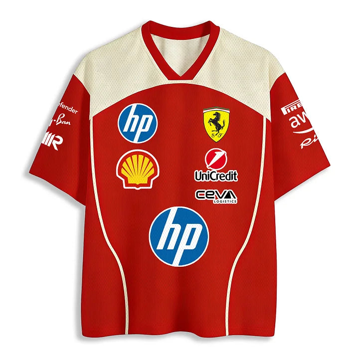 2026 Ferrari F1 Mesh Jersey