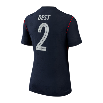 Sergiño Dest USMNT Women's 2026/27 Away Match Jersey - Blue