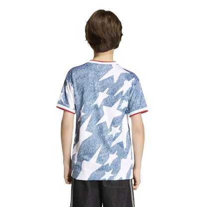 Youth  USA 1994 Denim Graphic Fashion Jersey - Blue