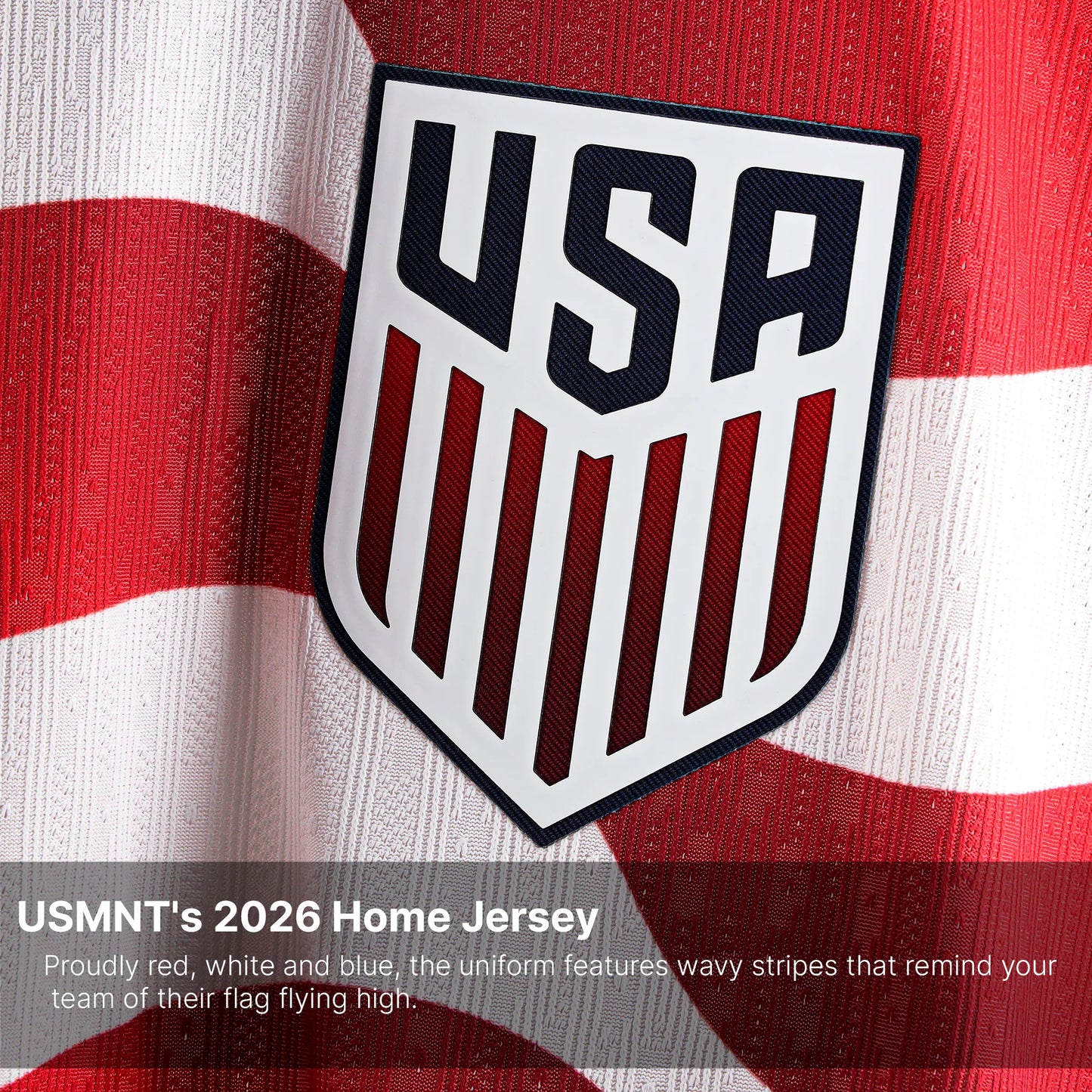 Timothy Weah USMNT 2026 Home Match Jersey - White