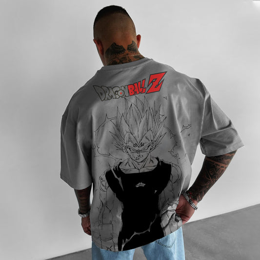 Unisex Anime Inspired Graphic Streetwear  T-shirt