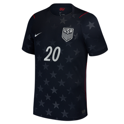 Folarin Balogun USMNT 2026 Away Stadium Replica Jersey - Blue