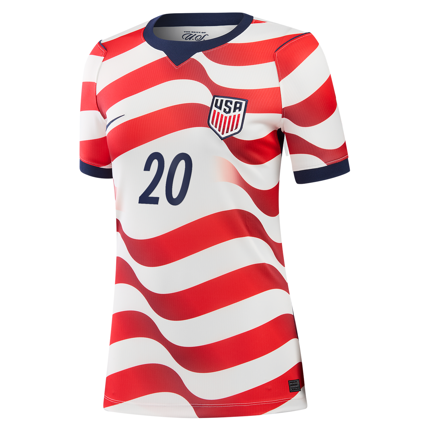 Folarin Balogun USMNT Women's 2026 Home Stadium Replica Jersey - White