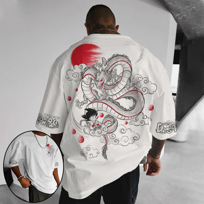Unisex Anime Inspired Graphic Streetwear  T-shirt