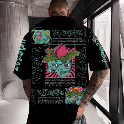 Pokémon Unisex Anime Inspired Vintage T-Shirt