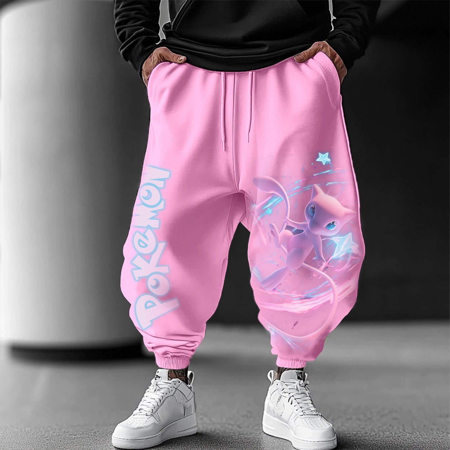 Pokémon Unisex  Casual Anime Streetwear Pants
