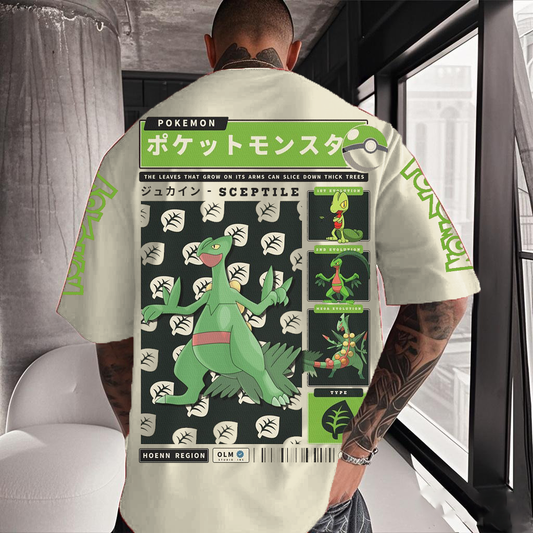 Pokémon Unisex Tee Anime Inspired Vintage T-Shirt