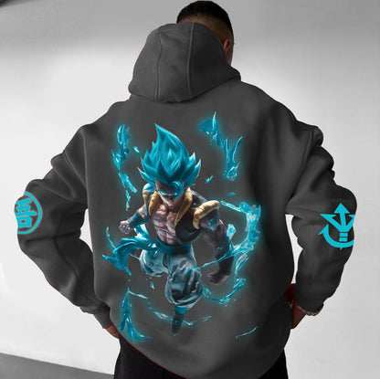 Unisex Anime Print  Casual Oversized Hoodie