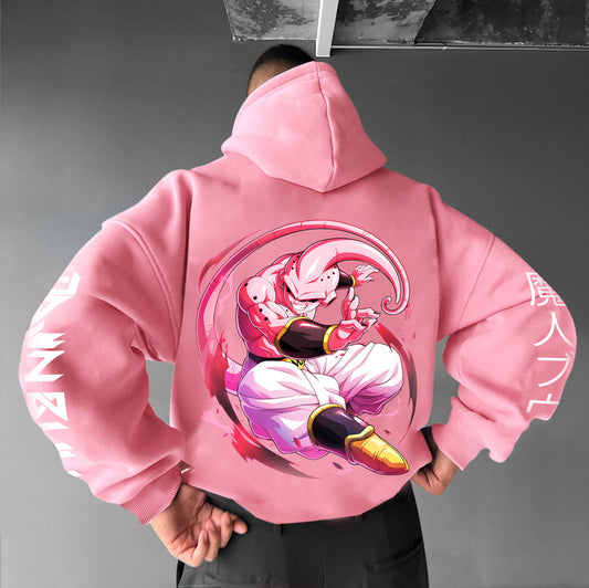 Unisex Anime Graphic Streetwear Vintage Hoodie