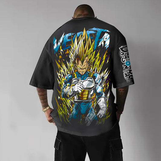 Unisex Anime Inspired Graphic Streetwear  T-shirt