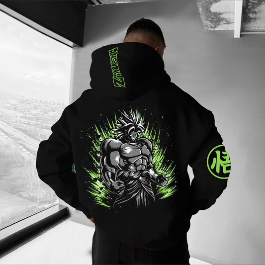Unisex Anime Graphic Streetwear Vintage Hoodie