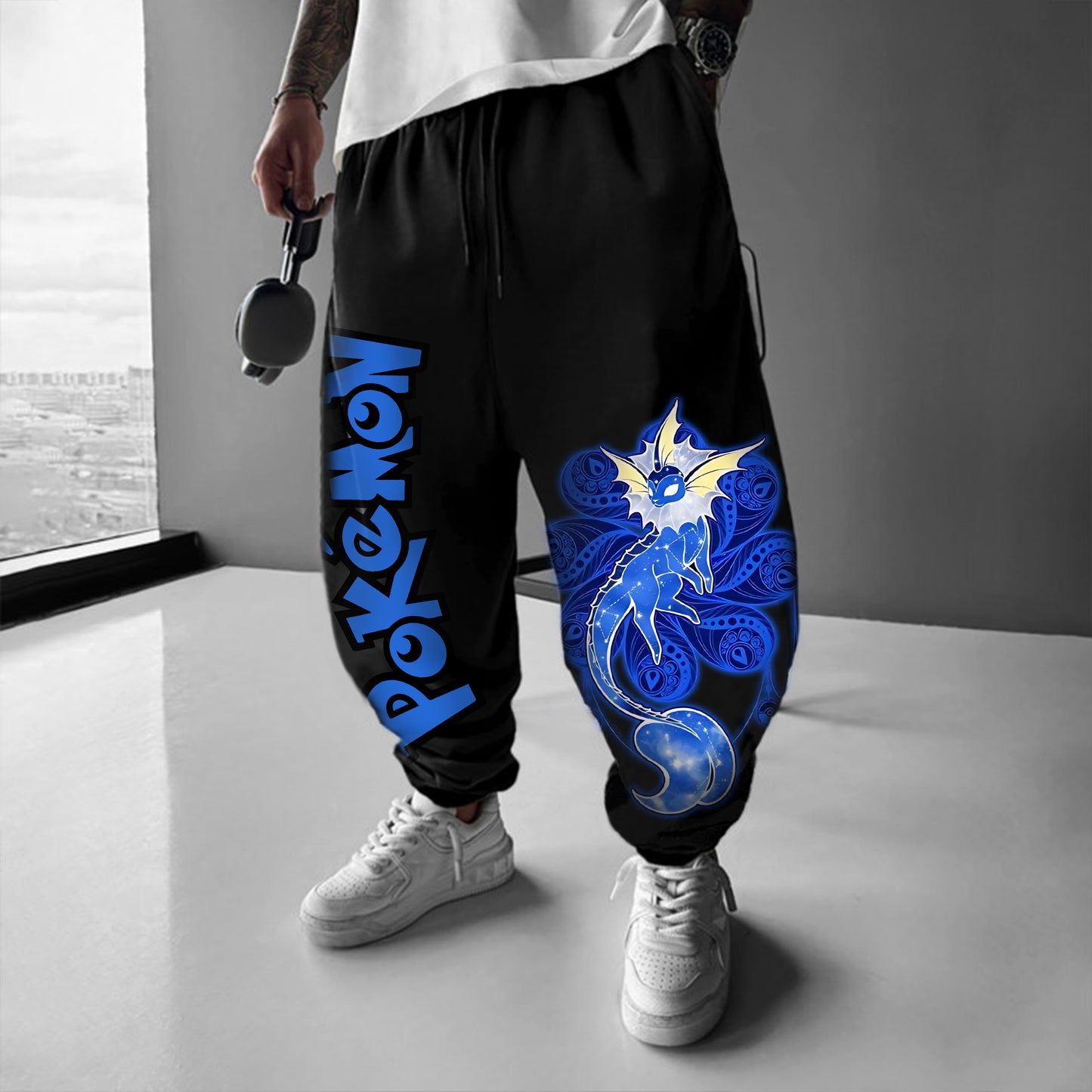 Pokémon Unisex Casual Anime Streetwear Pants