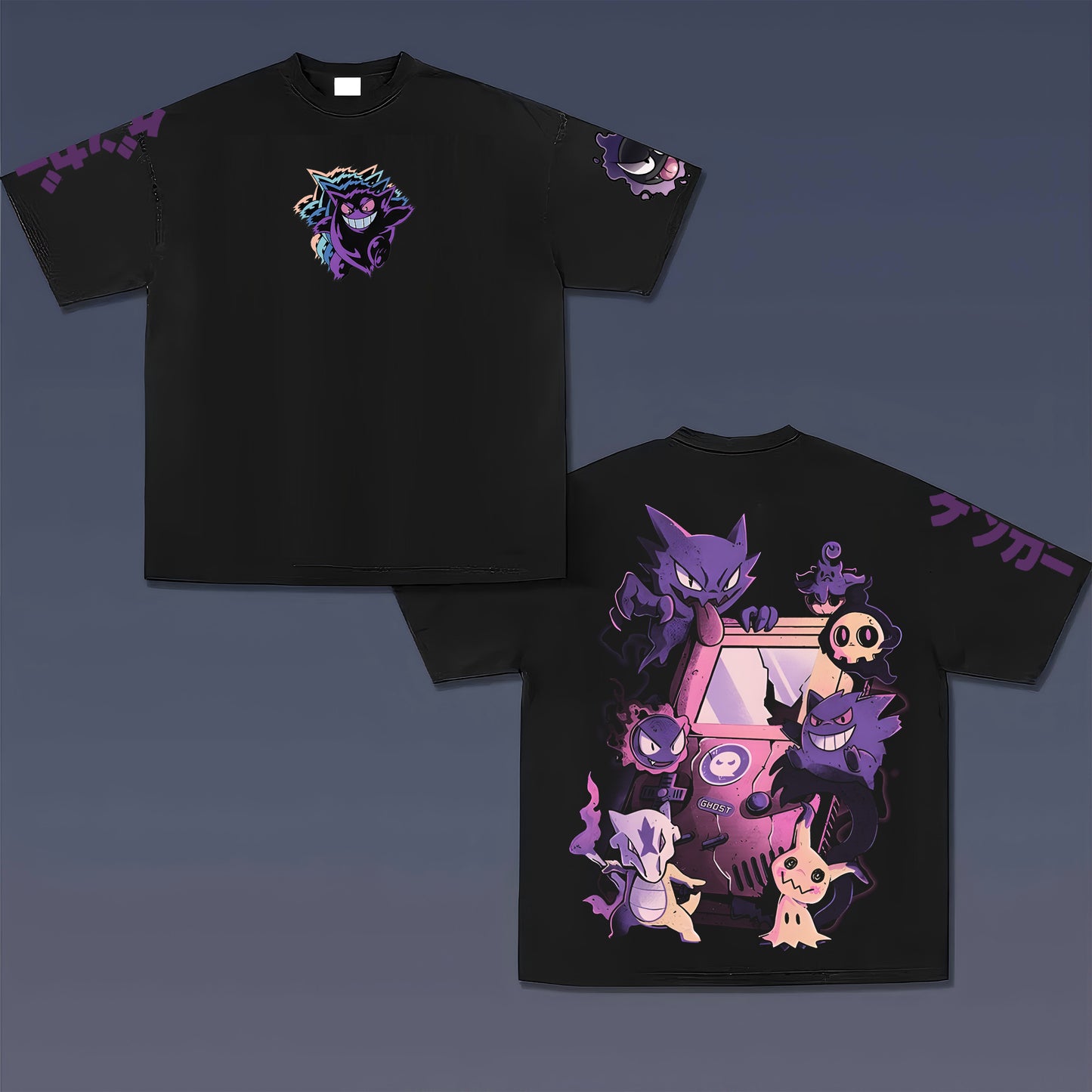 Pokémon Unisex Anime Inspired Vintage T-Shirt