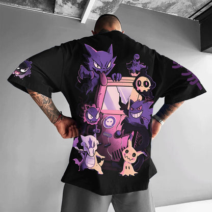 Pokémon Unisex Anime Inspired Vintage T-Shirt
