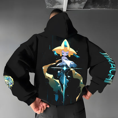 Pokémon Unisex Anime Graphic Streetwear Vintage Hoodie