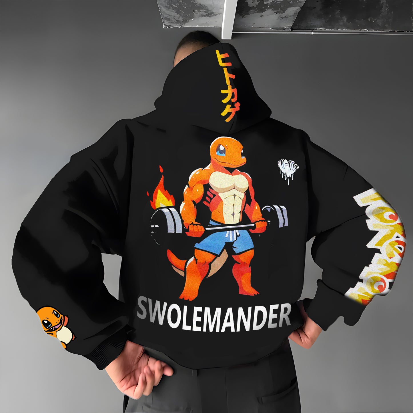 Pokémon Unisex Anime Graphic Streetwear Vintage Hoodie