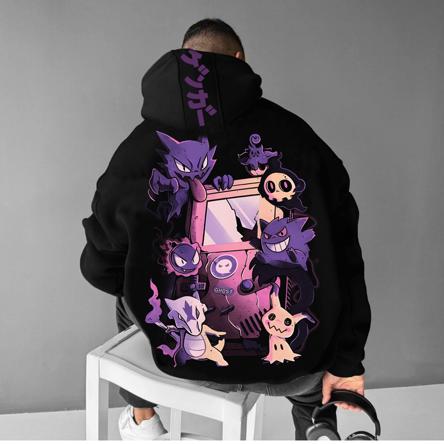Pokémon Unisex Anime Graphic Streetwear Vintage Hoodie