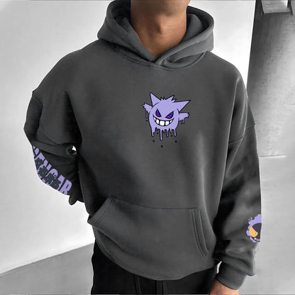 Pokémon Unisex Anime Graphic Streetwear Vintage Hoodie