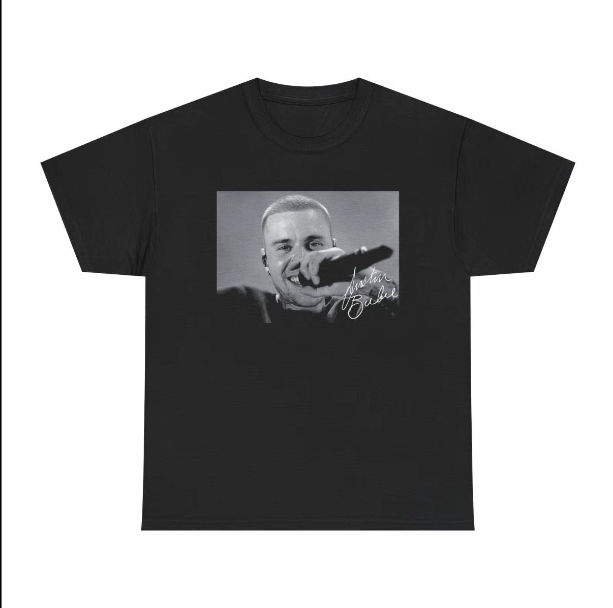 Beiber Live Retro Music T-shirt