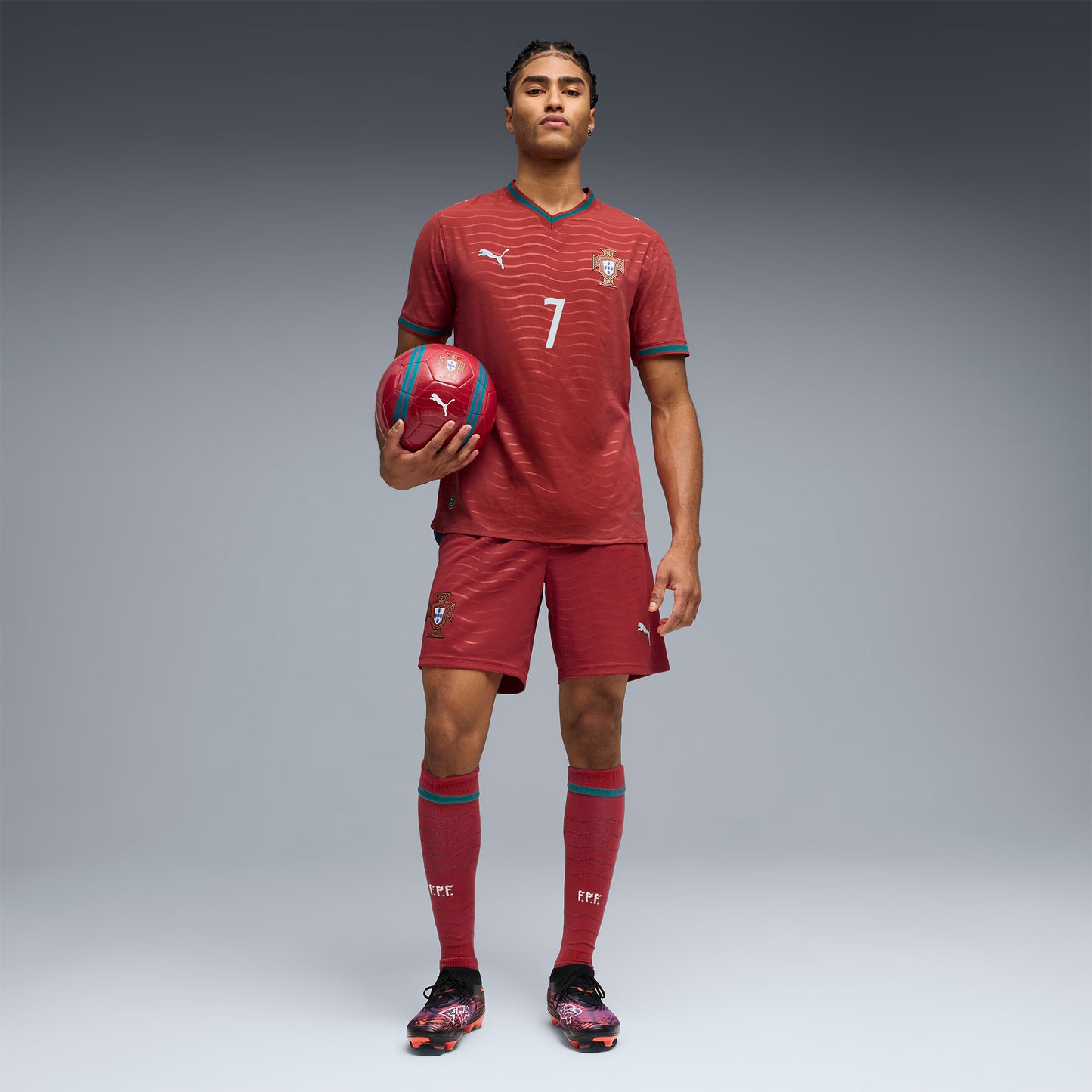 Cristiano Ronaldo Portugal National Team 2026 Home Jersey - Red