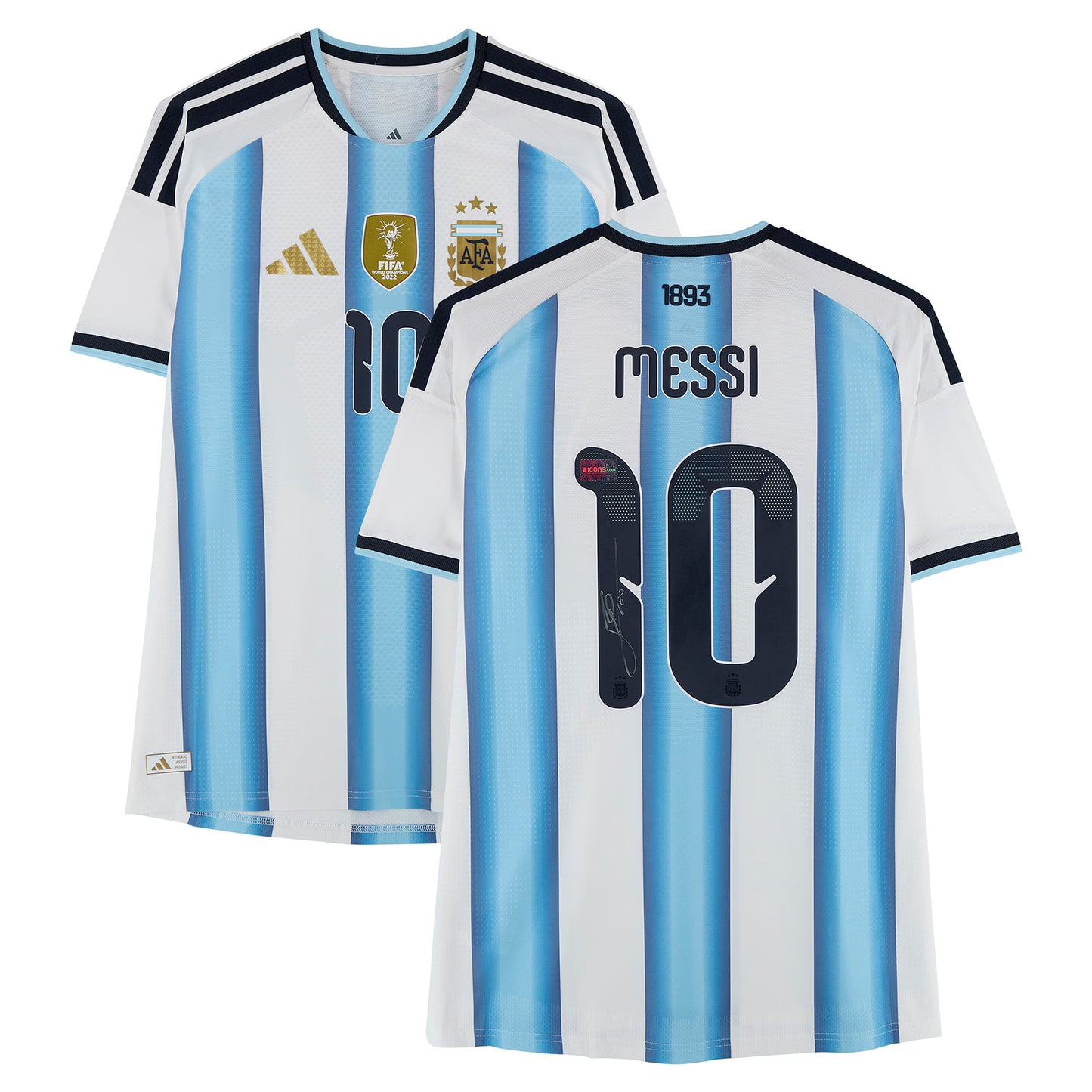 Lionel Messi Argentina National Team Autographed Fanatics Authentic 2026 World Cup Authentic Jersey