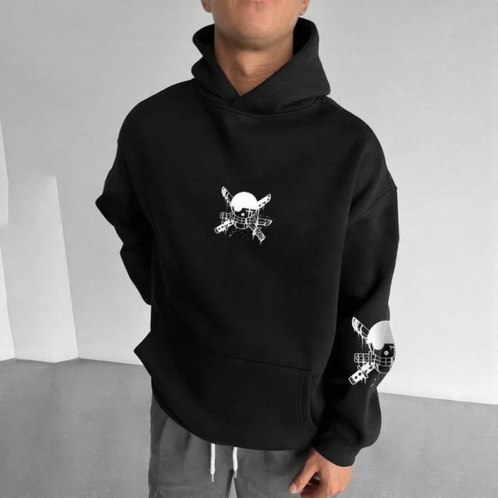 Unisex Anime Graphic Streetwear Vintage Hoodie