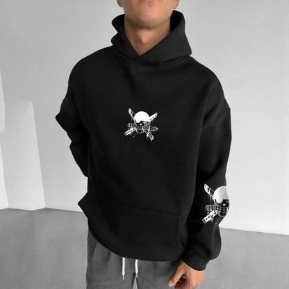 Unisex Anime Graphic Streetwear Vintage Hoodie