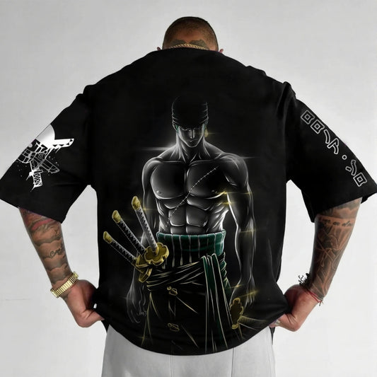 Unisex Anime Inspired Vintage T-Shirt
