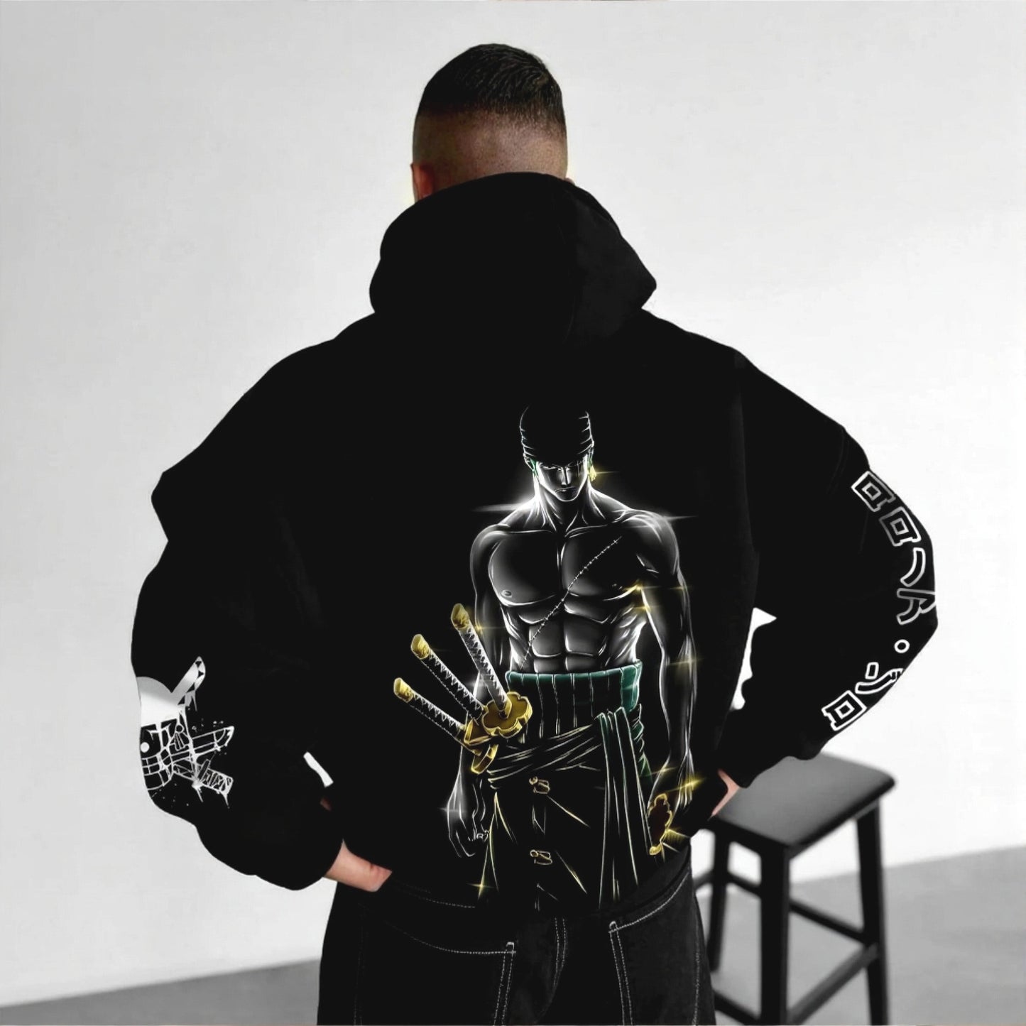 Unisex Anime Graphic Streetwear Vintage Hoodie