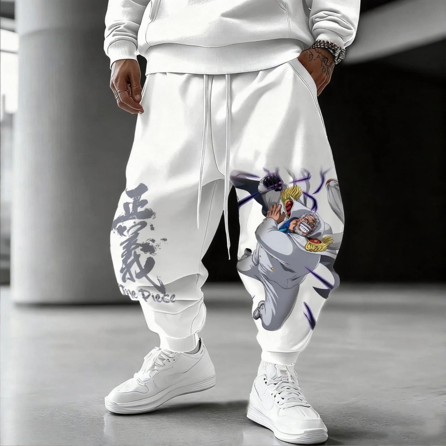 Unisex Anime Inspired Vintage Pants