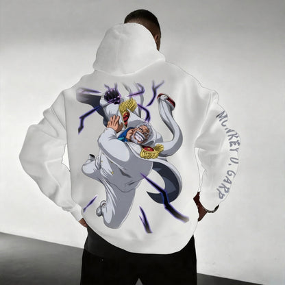 Unisex Anime Graphic Streetwear Vintage Hoodie