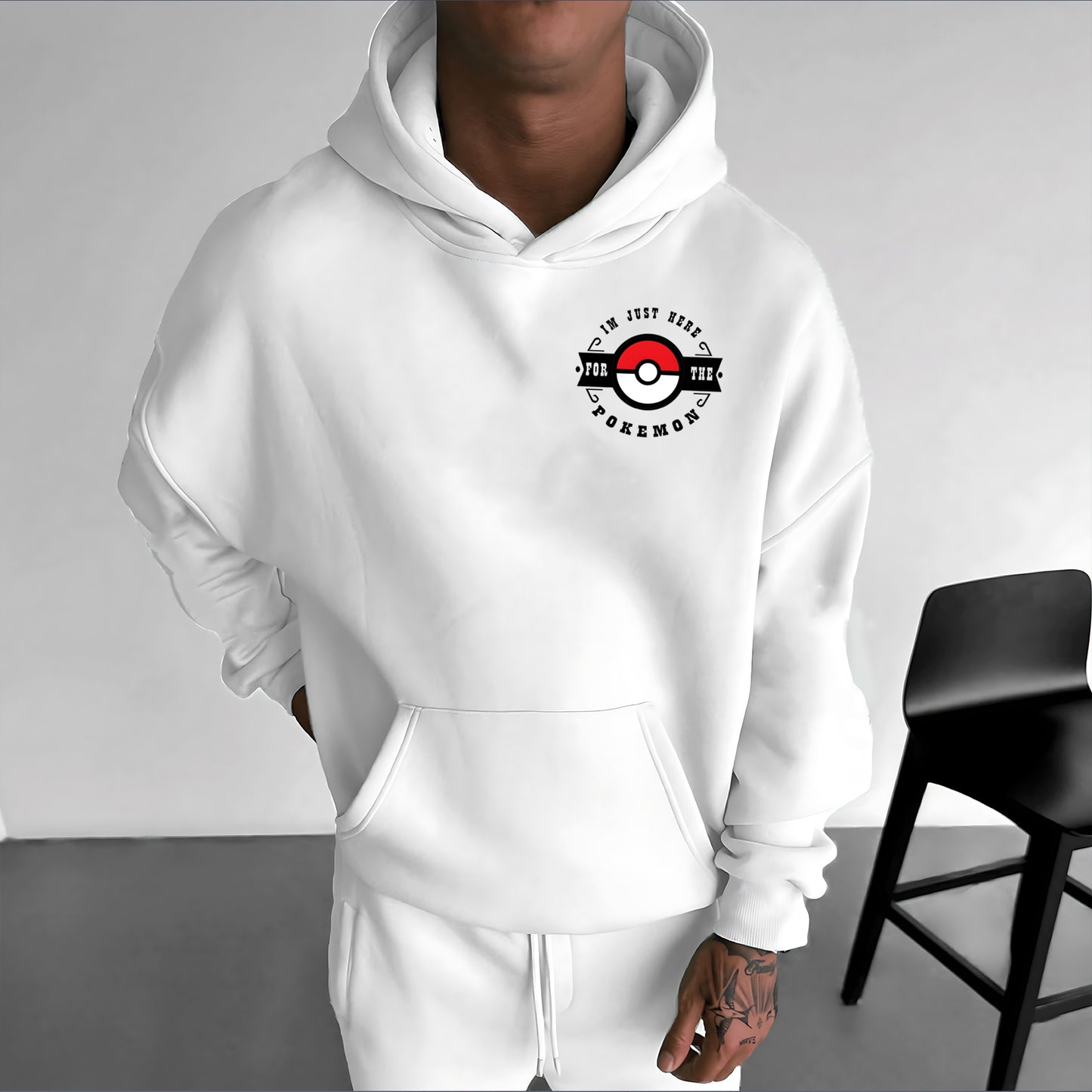 Pokémon Unisex Anime Graphic Streetwear Vintage Hoodie