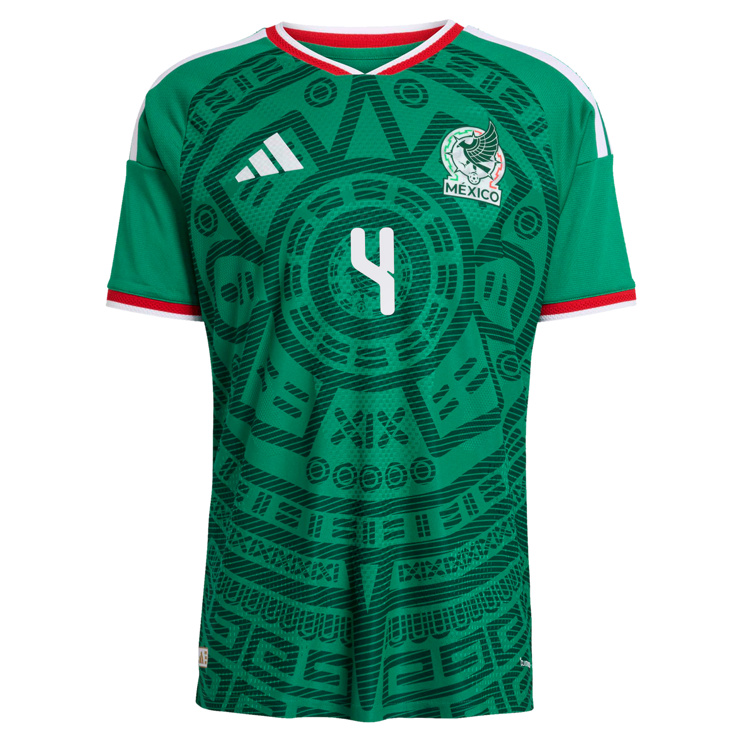 Edson Álvarez Mexico National Team 2026  Home On-Field Jersey - Green