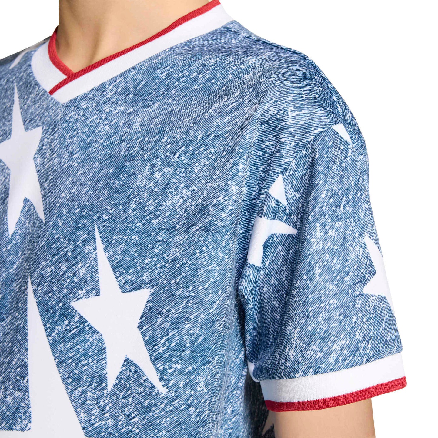 Youth  USA 1994 Denim Graphic Fashion Jersey - Blue
