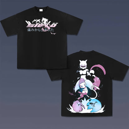 Pokémon Unisex Anime Inspired Vintage T-Shirt