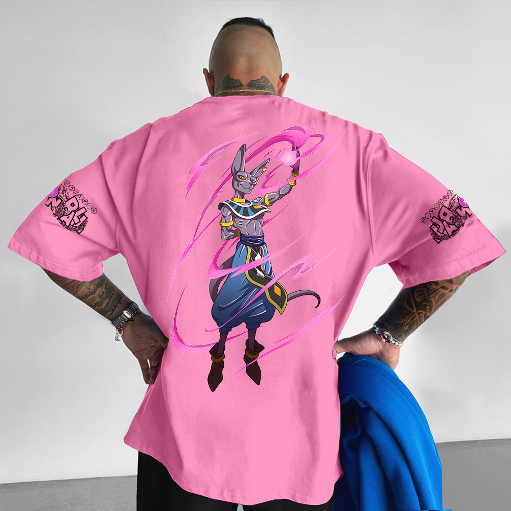 Unisex Anime Inspired Graphic Streetwear  T-shirt