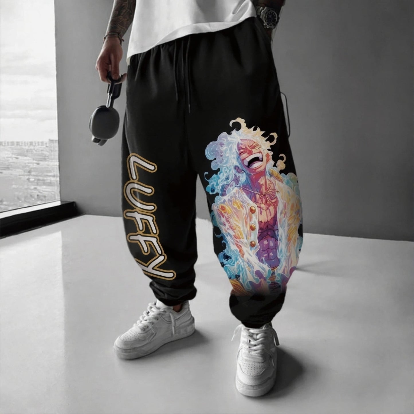 Unisex Anime Inspired Vintage Pants