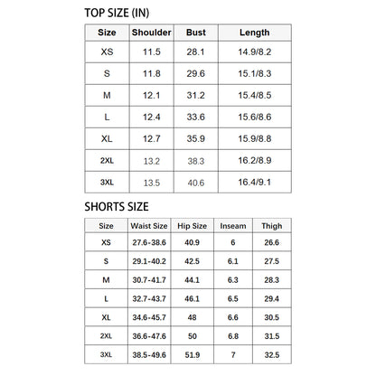 Animescollection One Piece Vest and shorts Two-Piece Set