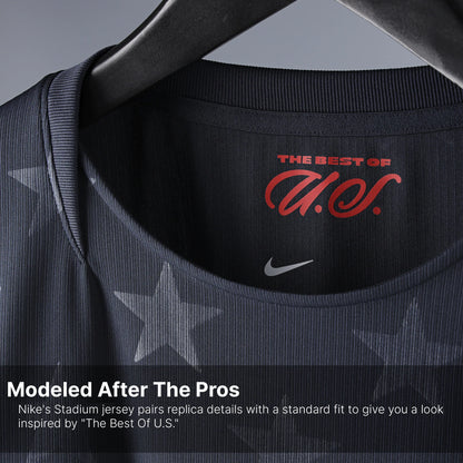 Tyler Adams USMNT 2026 Away Stadium Replica Jersey - Blue