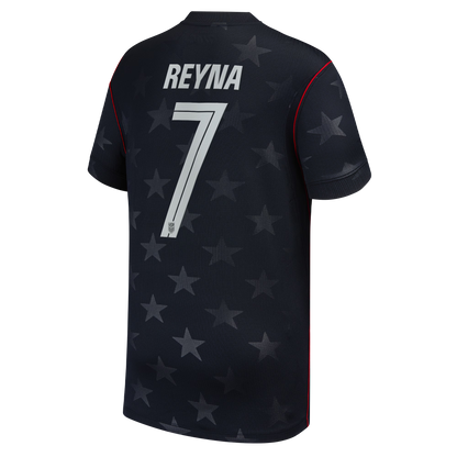Giovanni Reyna USMNT Youth 2026 Away Stadium Replica Jersey - Blue