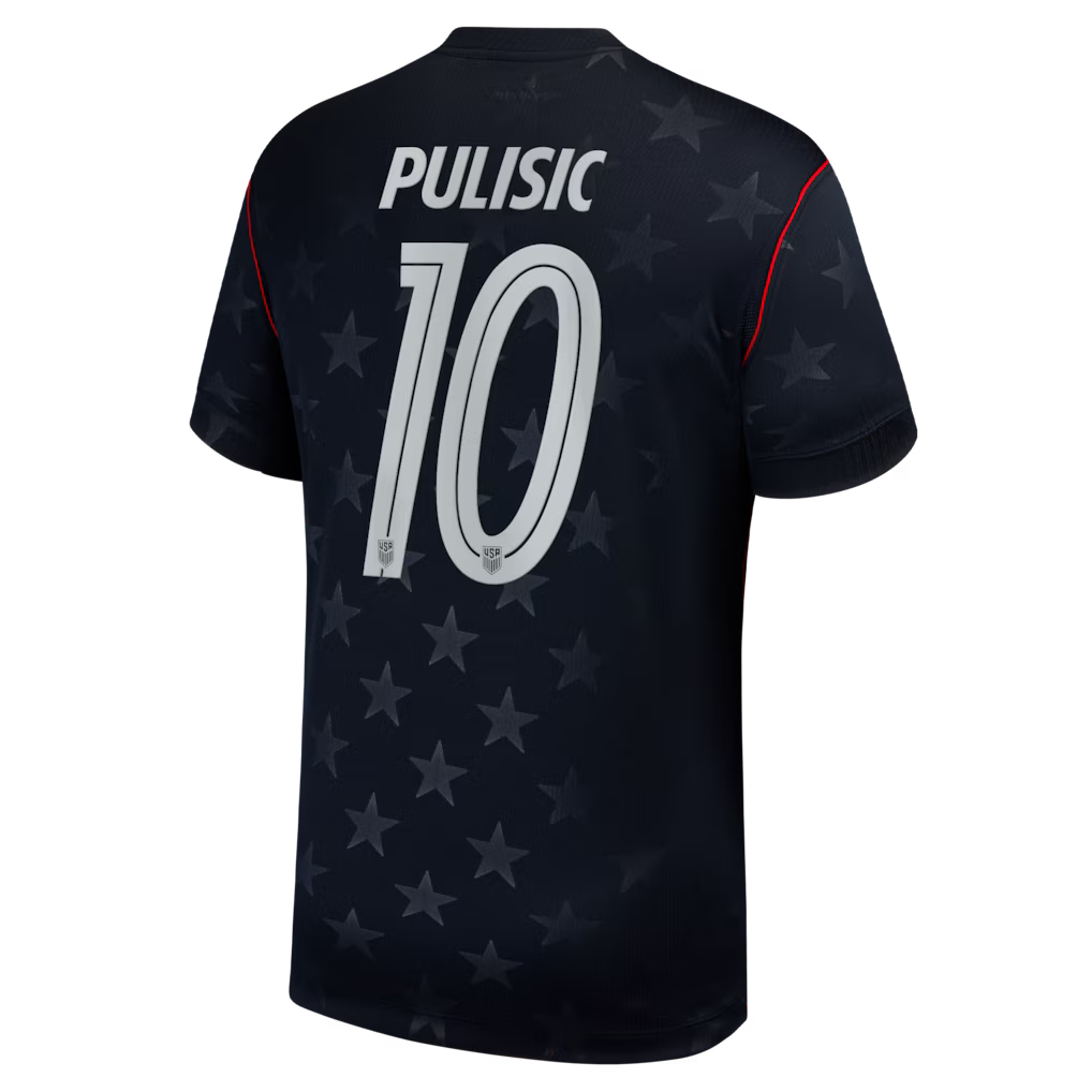 Men's Christian Pulisic Blue USMNT 2026 Away Stadium Replica Jersey