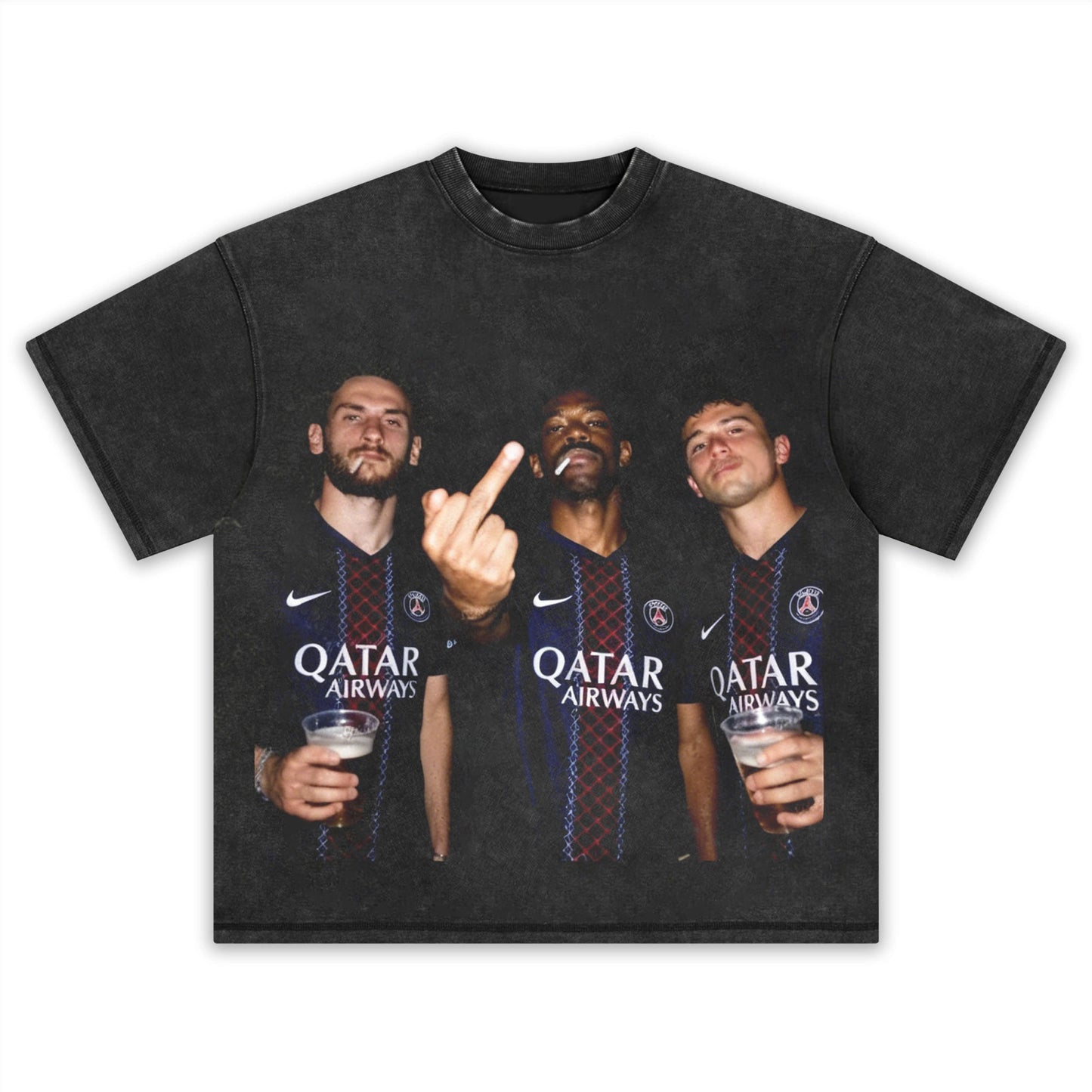 Khvicha Kvaratskhelia & João Neves & Ousmane Dembélé Tee